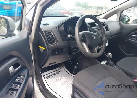 2015 Kia Rio Lx из США, поврежденный, VIN KNADM4A37F6458241